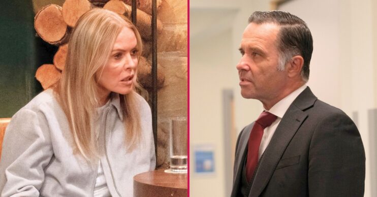 Sadie and Graham in Emmerdale (Credit: ITV)