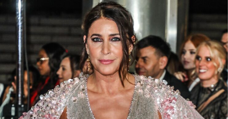 Lisa Snowdon on the red carpet