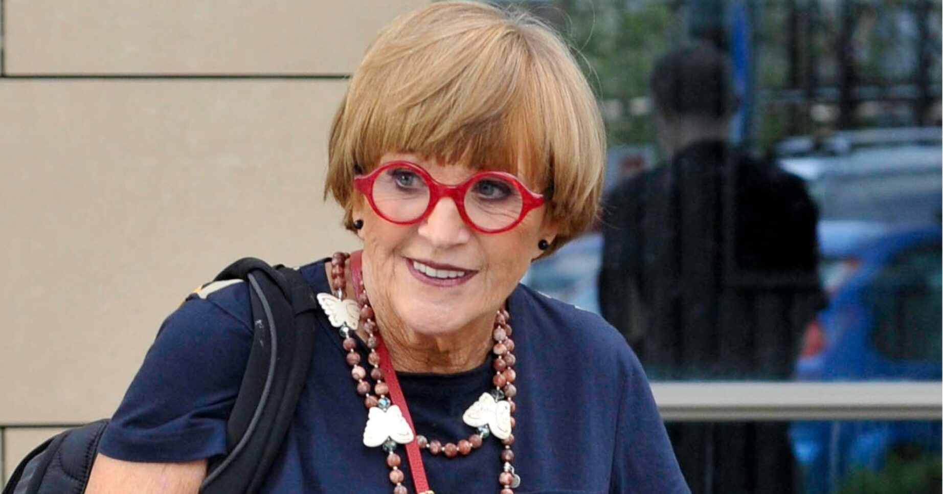 Anne Robinson smiling