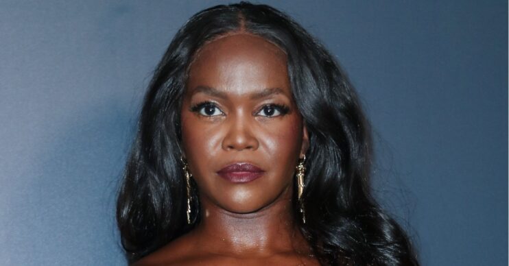 Oti Mabuse on the red carpet