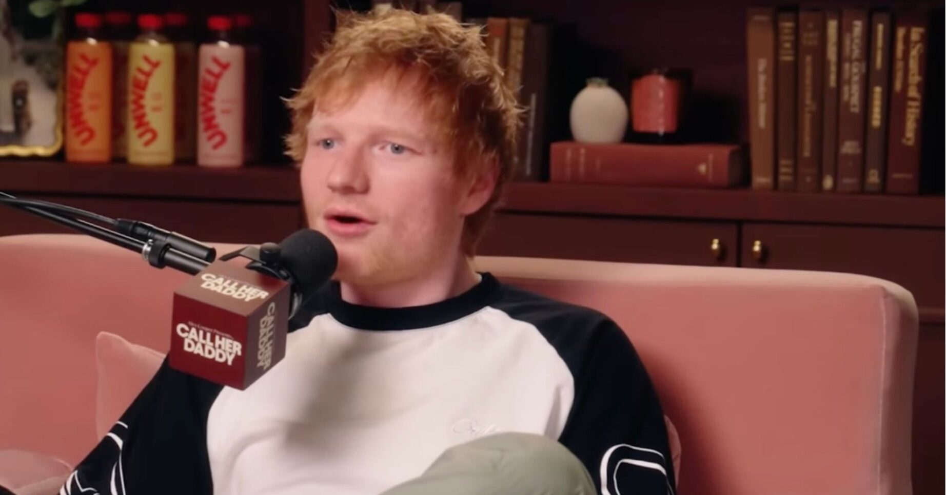 Ed Sheeran talking