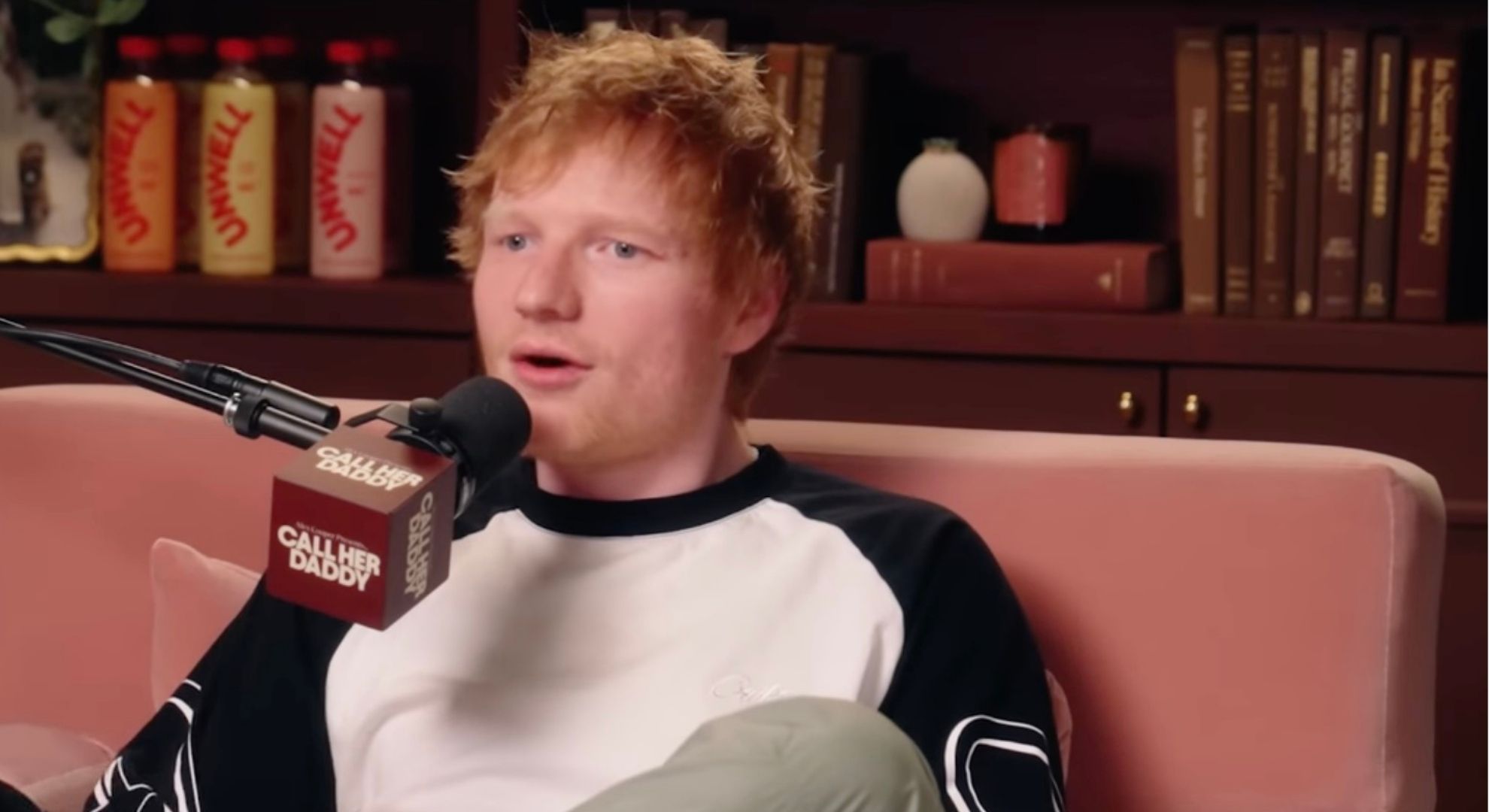 Ed Sheeran talking