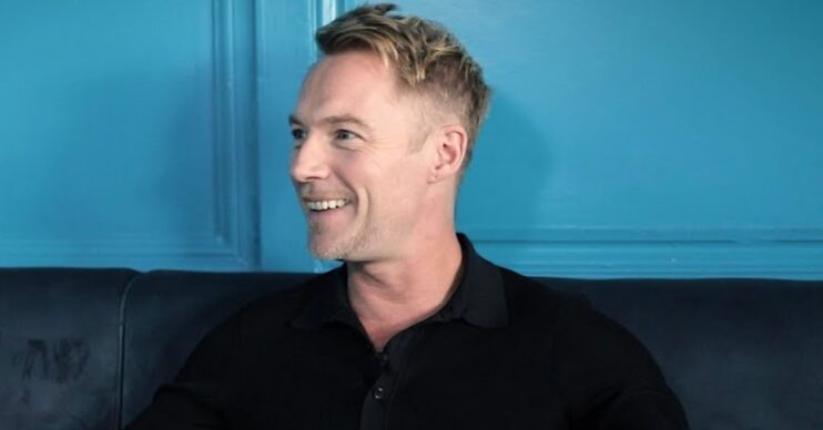 Ronan Keating smiling