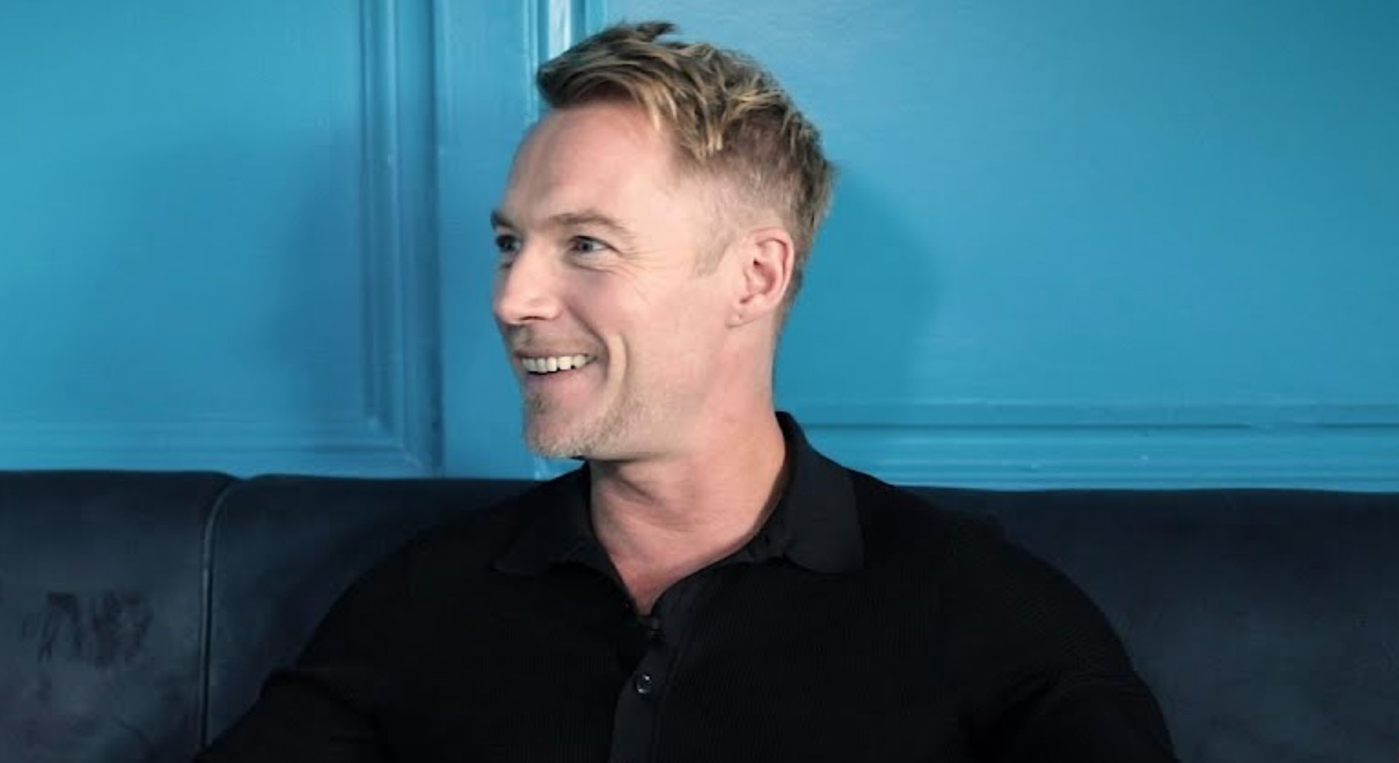 Ronan Keating smiling