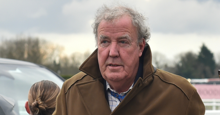 Jeremy Clarkson wears brown coat