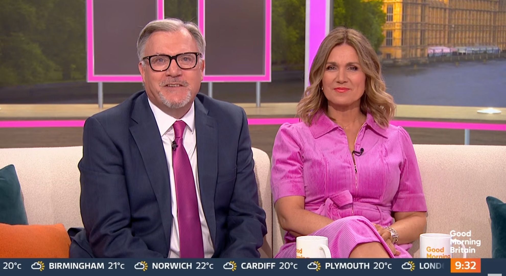 Ed Balls and Susanna Reid on GMB