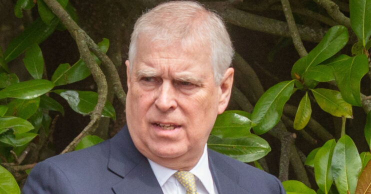 Andrew Mountbatten-Windsor at royal Easter service