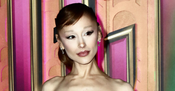 Ariana Grande at premiere