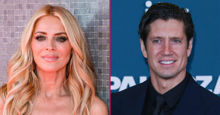 ED composite of Tess Daly and Vernon Kay at different events