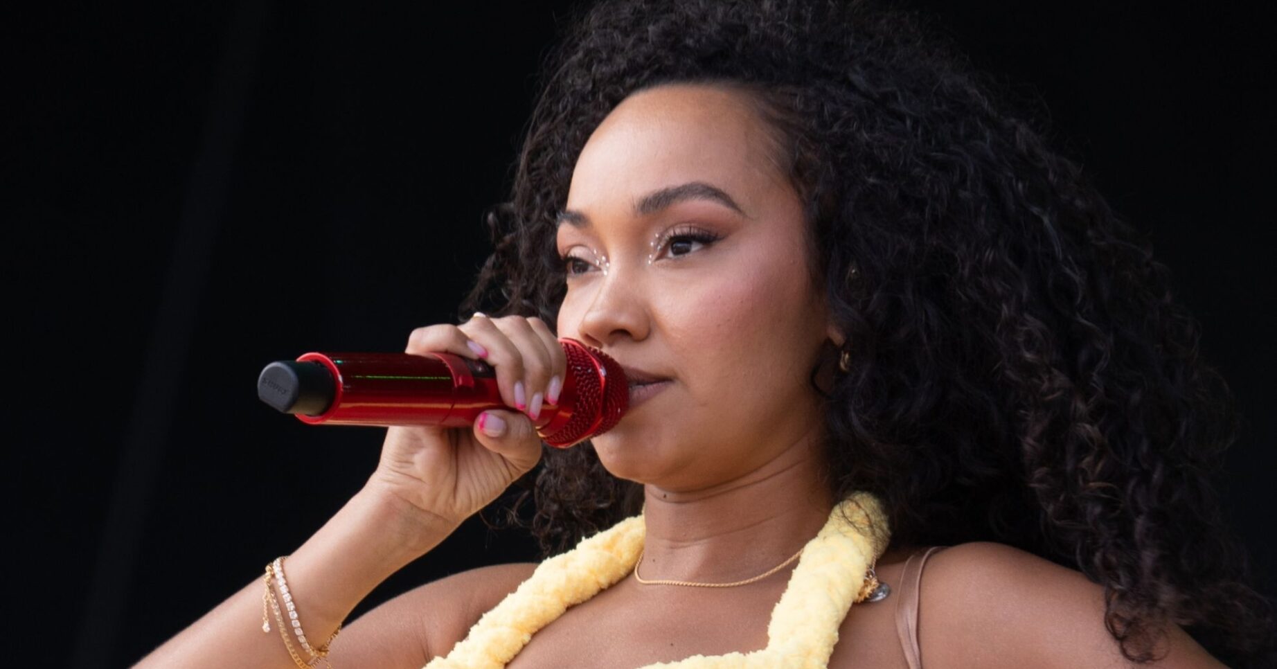 Leigh-Anne Pinnock singing