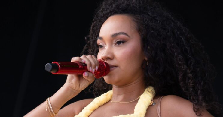 Leigh-Anne Pinnock singing