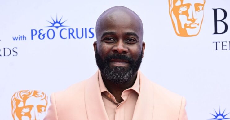 Melvin Odoom at the BAFTAs
