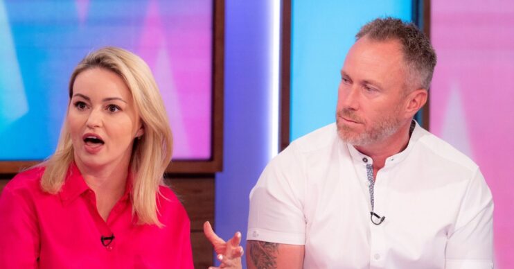 Ola and James Jordan on 'Loose Women' TV show, London, UK - 25 Jul 2022