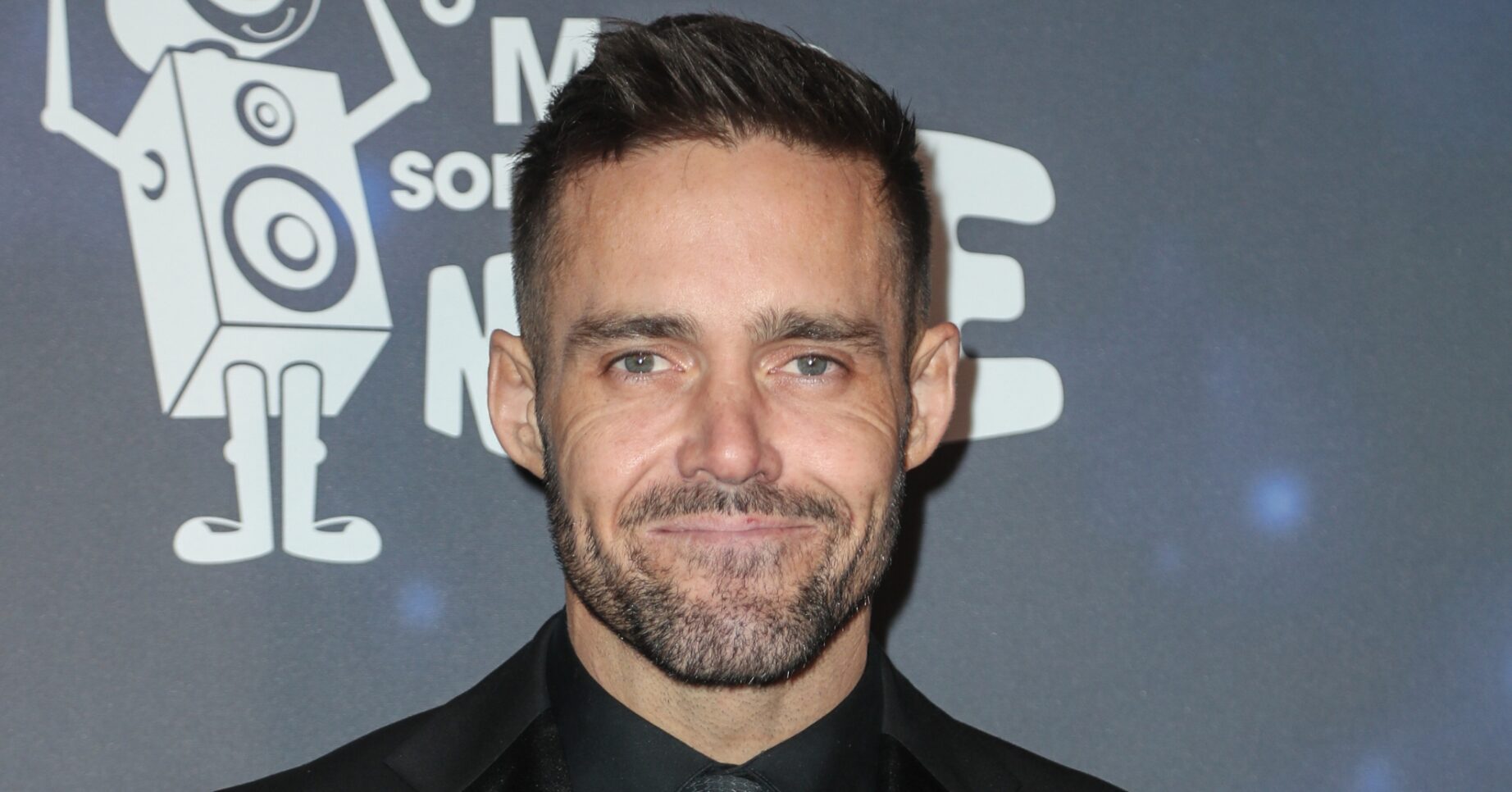 Spencer Matthews smiling at event