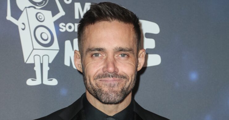 Spencer Matthews smiling at event
