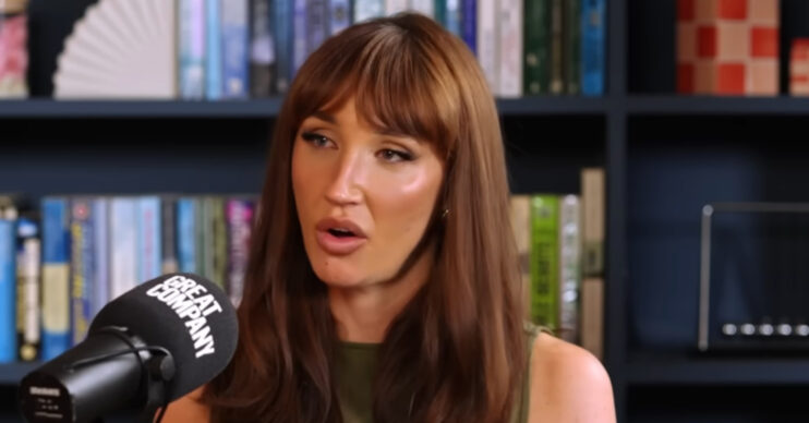 Megan McKenna speaking on podcast