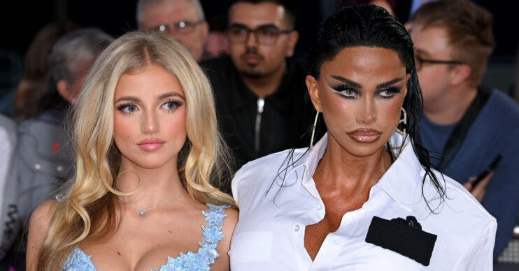 Princess Andre and Katie Price at the NTAs