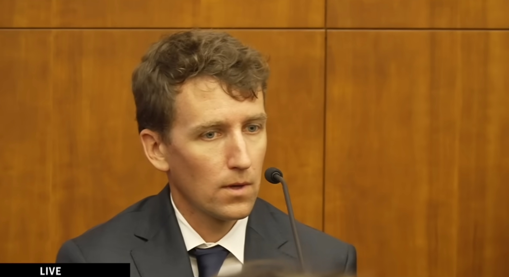 Patrick Clancy, ex-husband of Lindsay Clancy, testifying in court