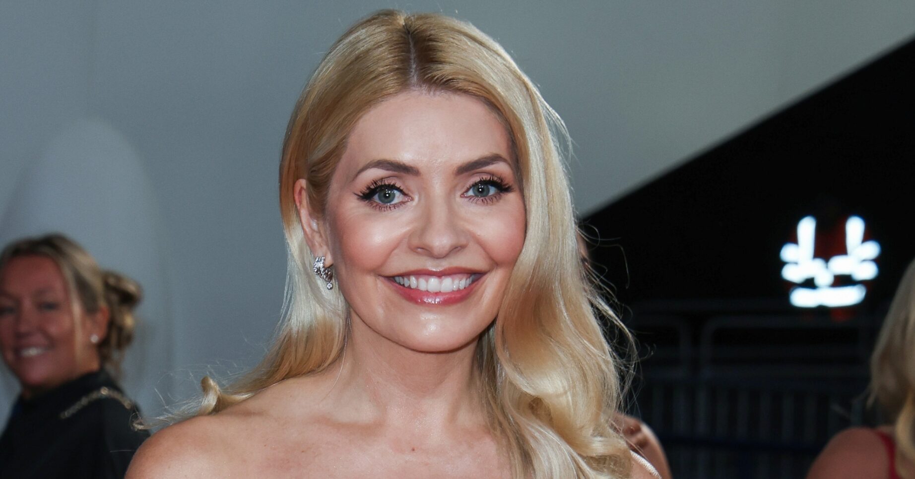 Holly Willoughby smiling at NTAs
