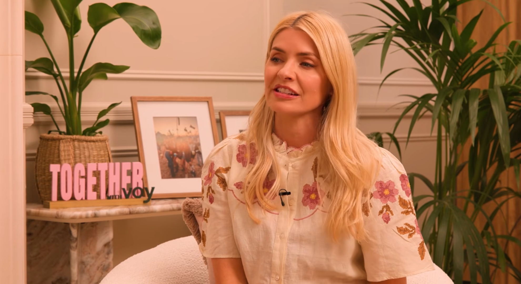 Holly Willoughby on her show Together