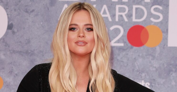 Emily Atack at the BRITs