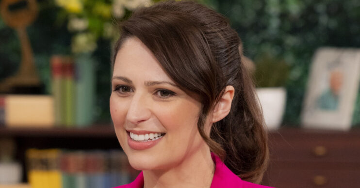 Nicola Thorp smiling on This Morning