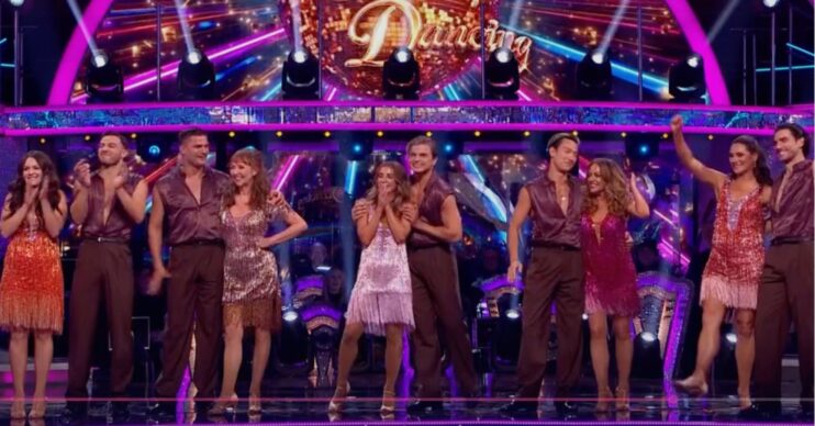The Strictly pros and their new partners