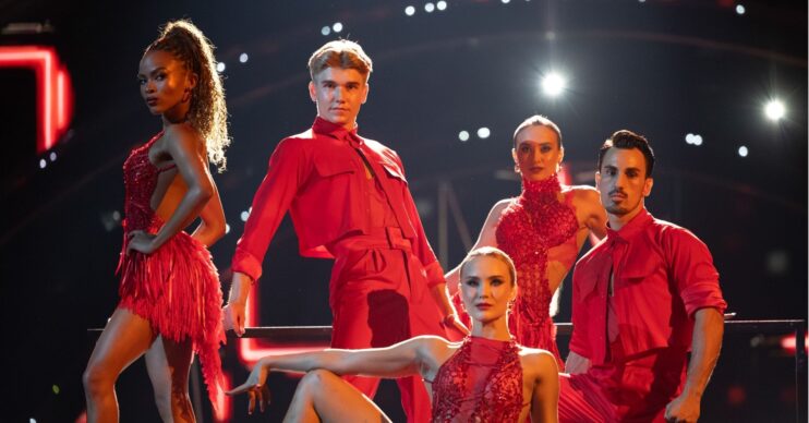 The new pros on Strictly