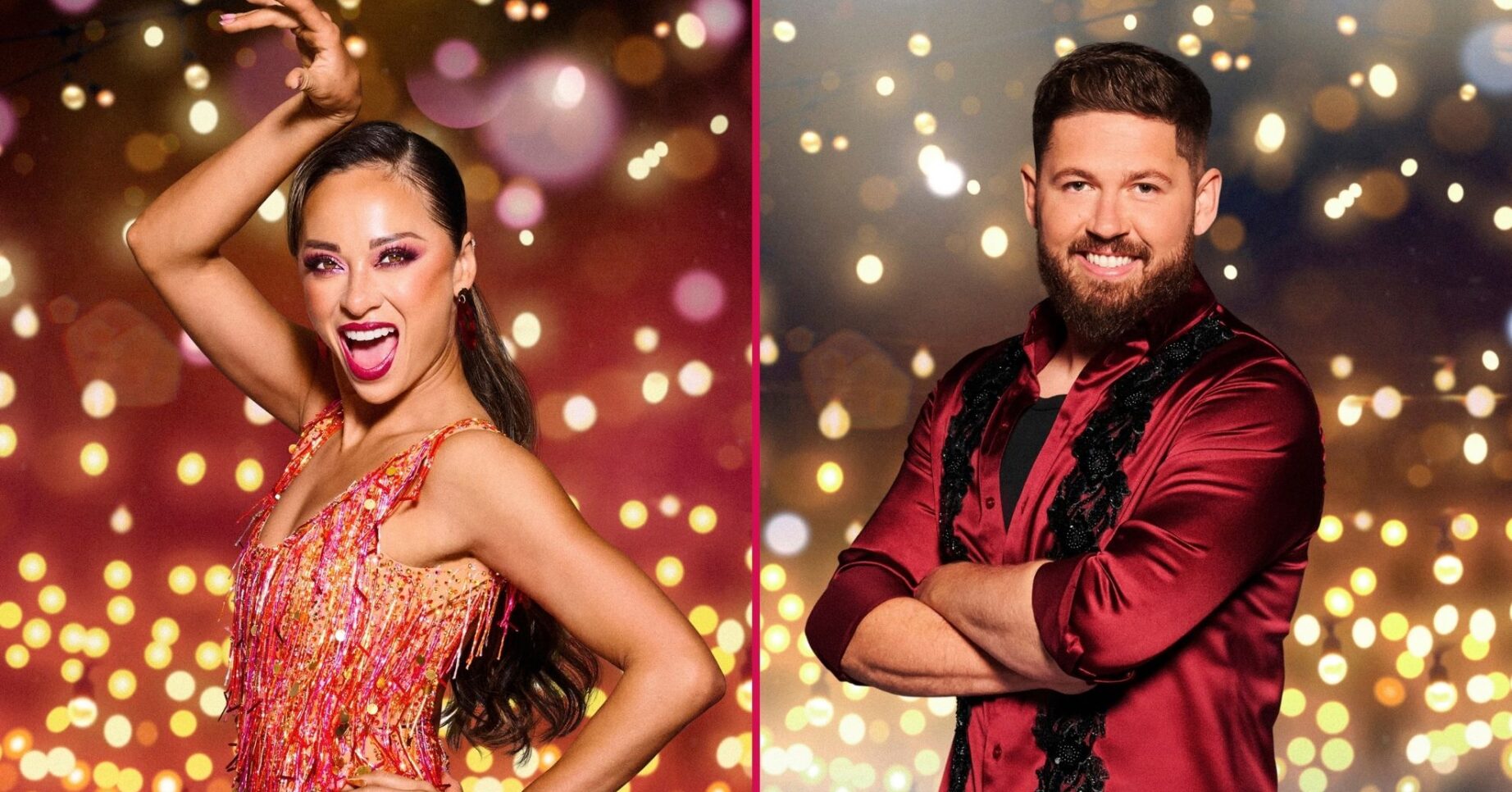 Katya Jones / John Nellis in Strictly promo shots