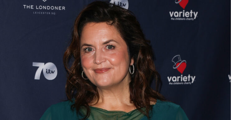 Ruth Jones smiling at event