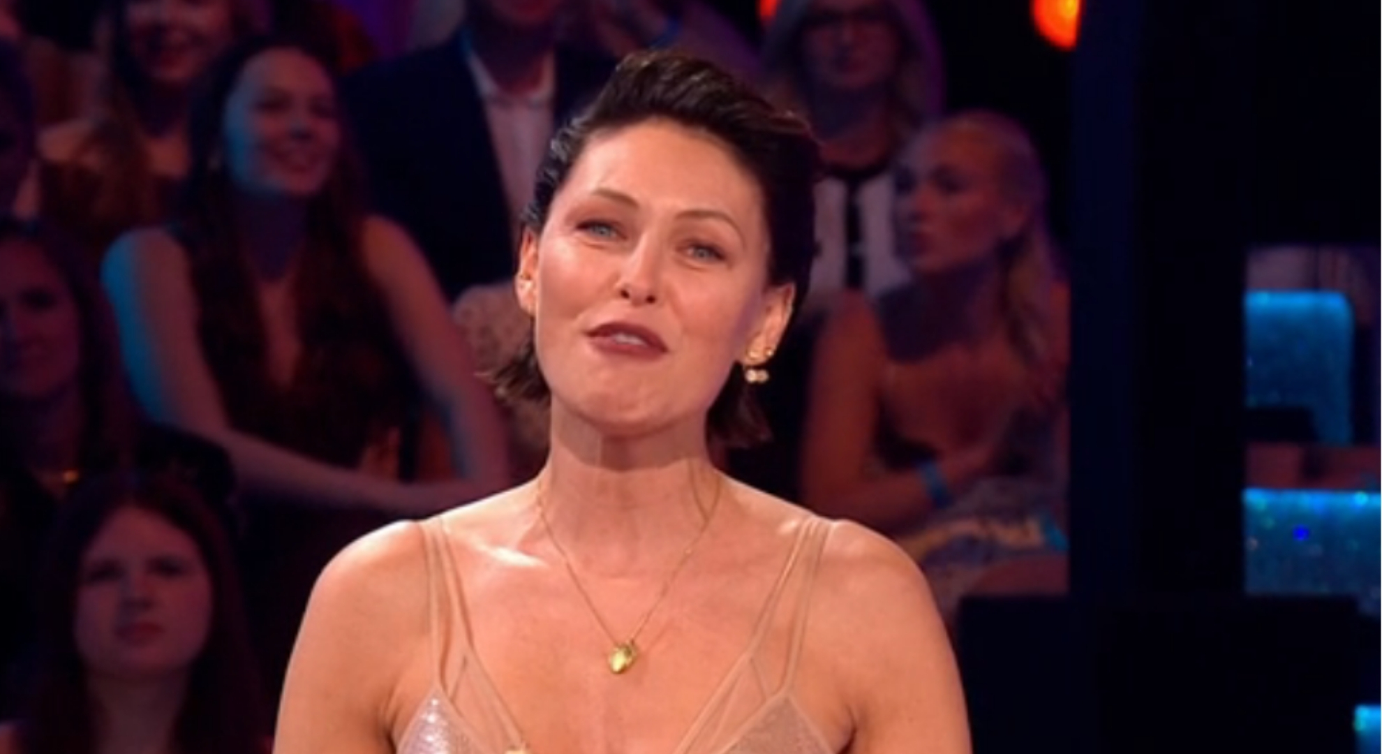 Emma Willis’ ‘cry for help’ spotted during Strictly debut