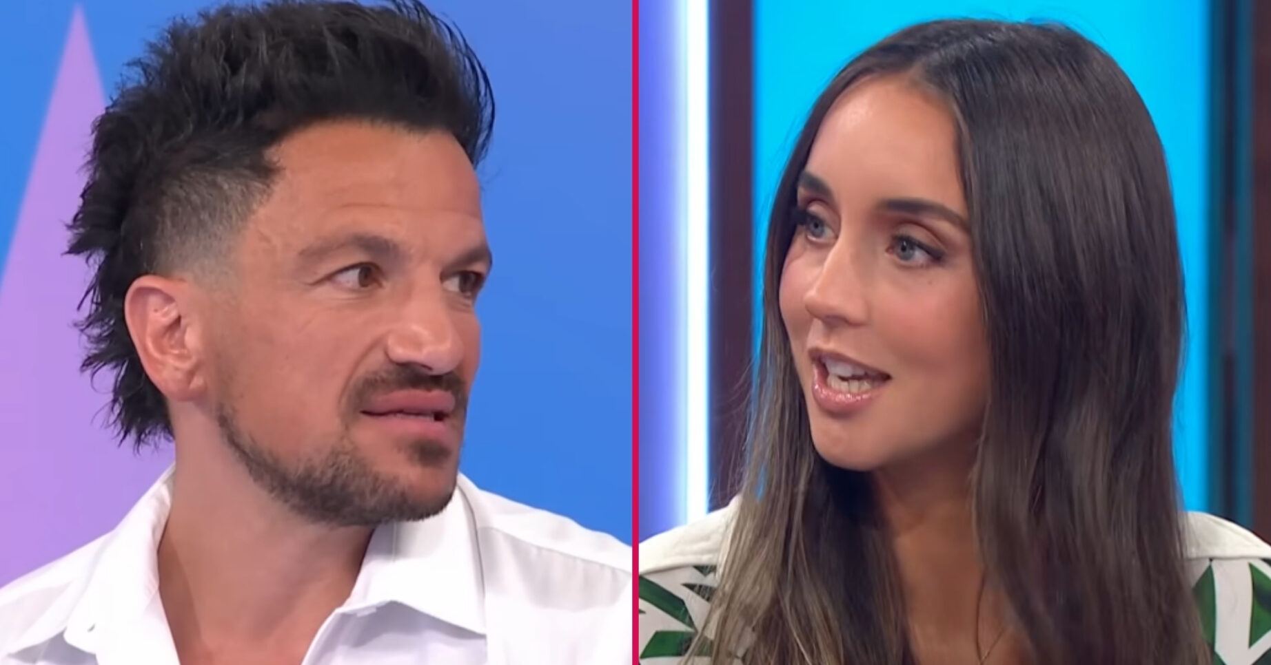 ED composite of Peter and Emily Andre on Loose Women