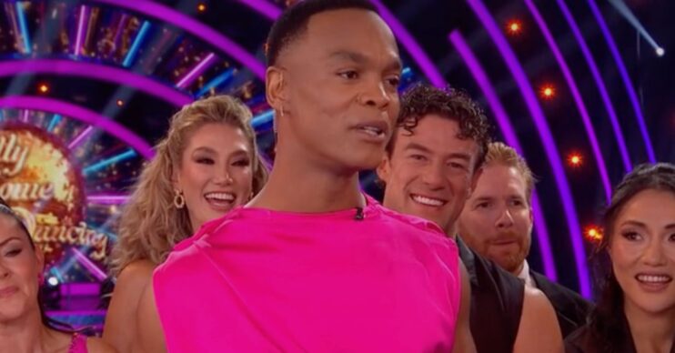 Johannes Radebe on Strictly