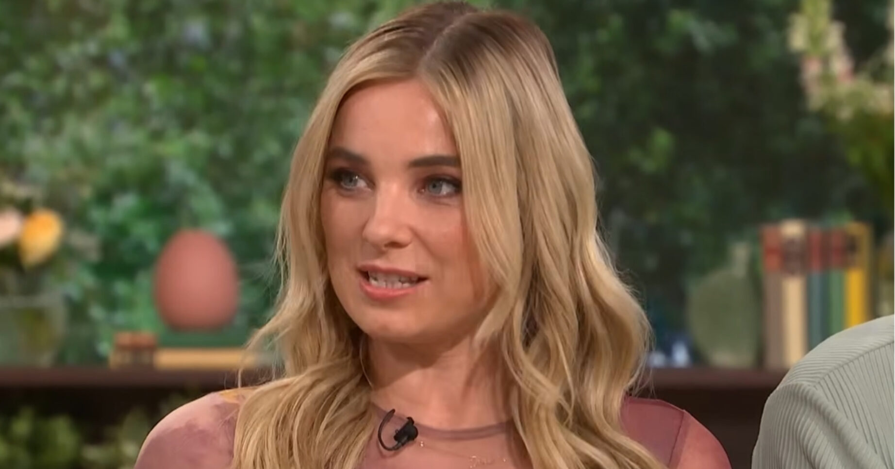 Sian Welby talking on This Morning