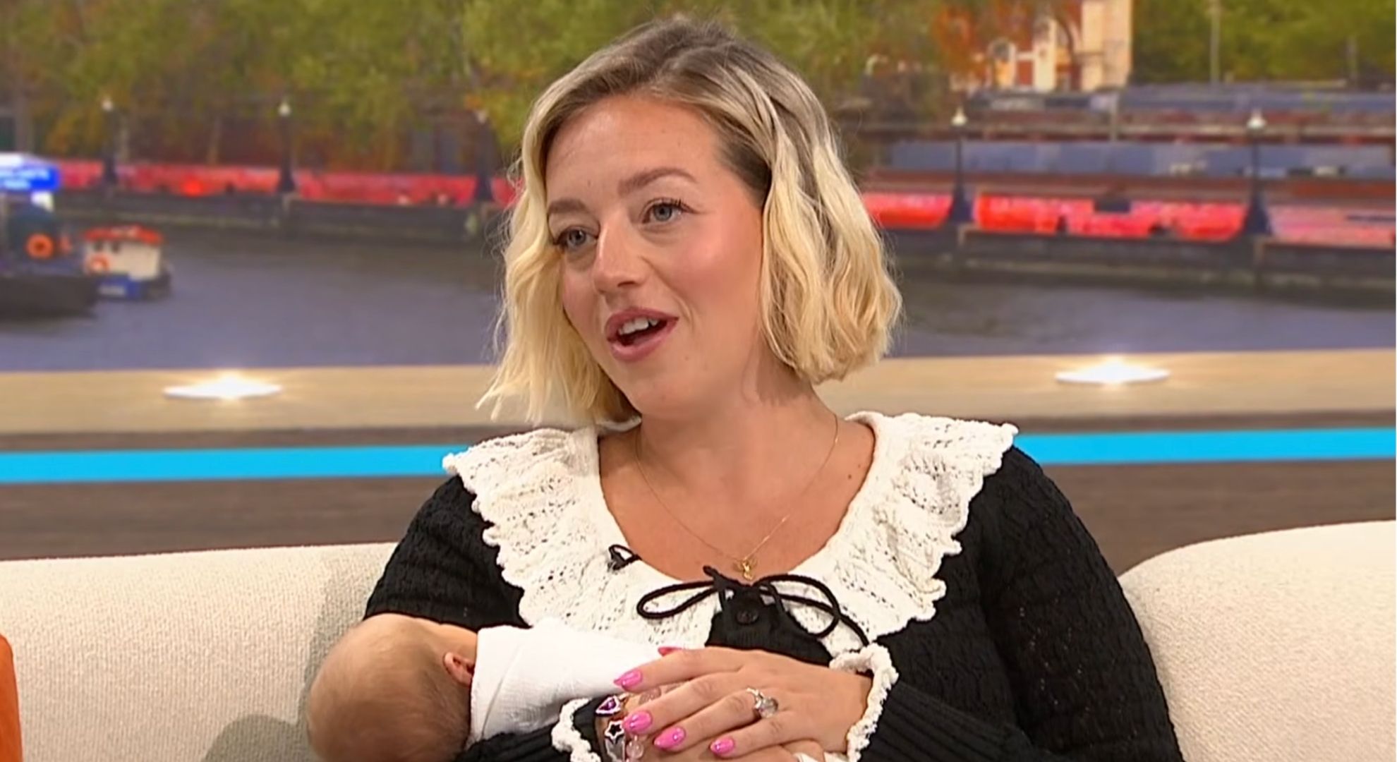 Kelsey Parker’s newborn baby daughter makes TV debut as star reveals ‘horrific’ past five years