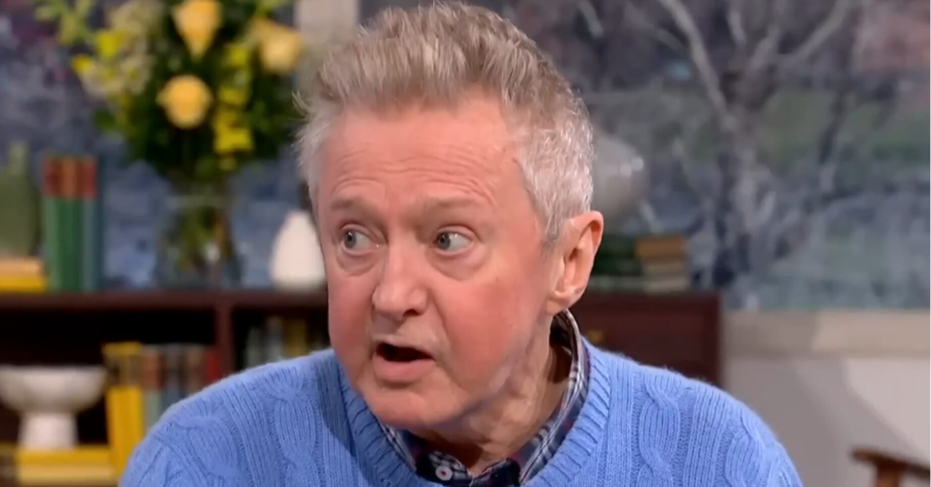 Louis Walsh talking on This Morning