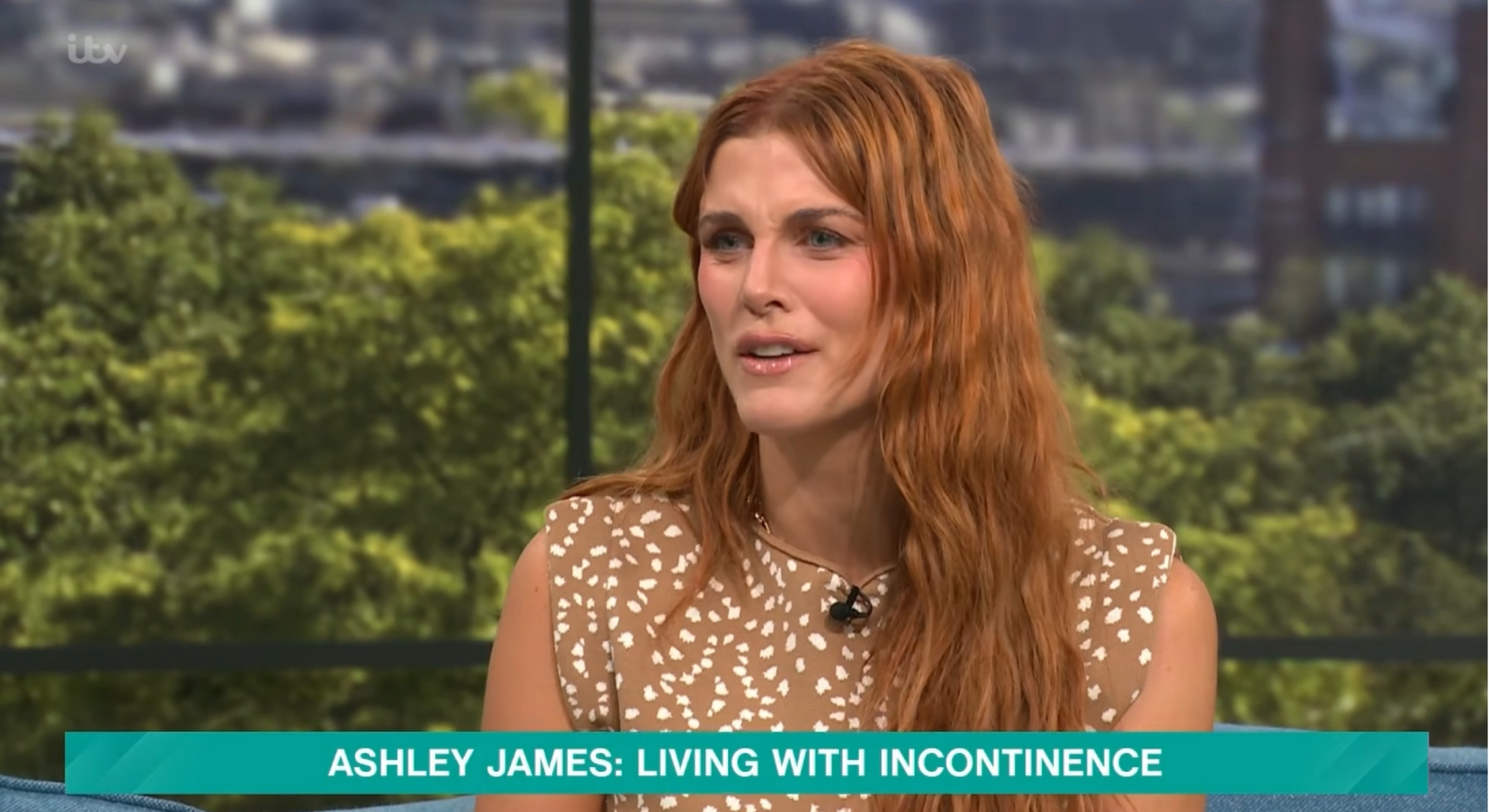 Ashley James on This Morning
