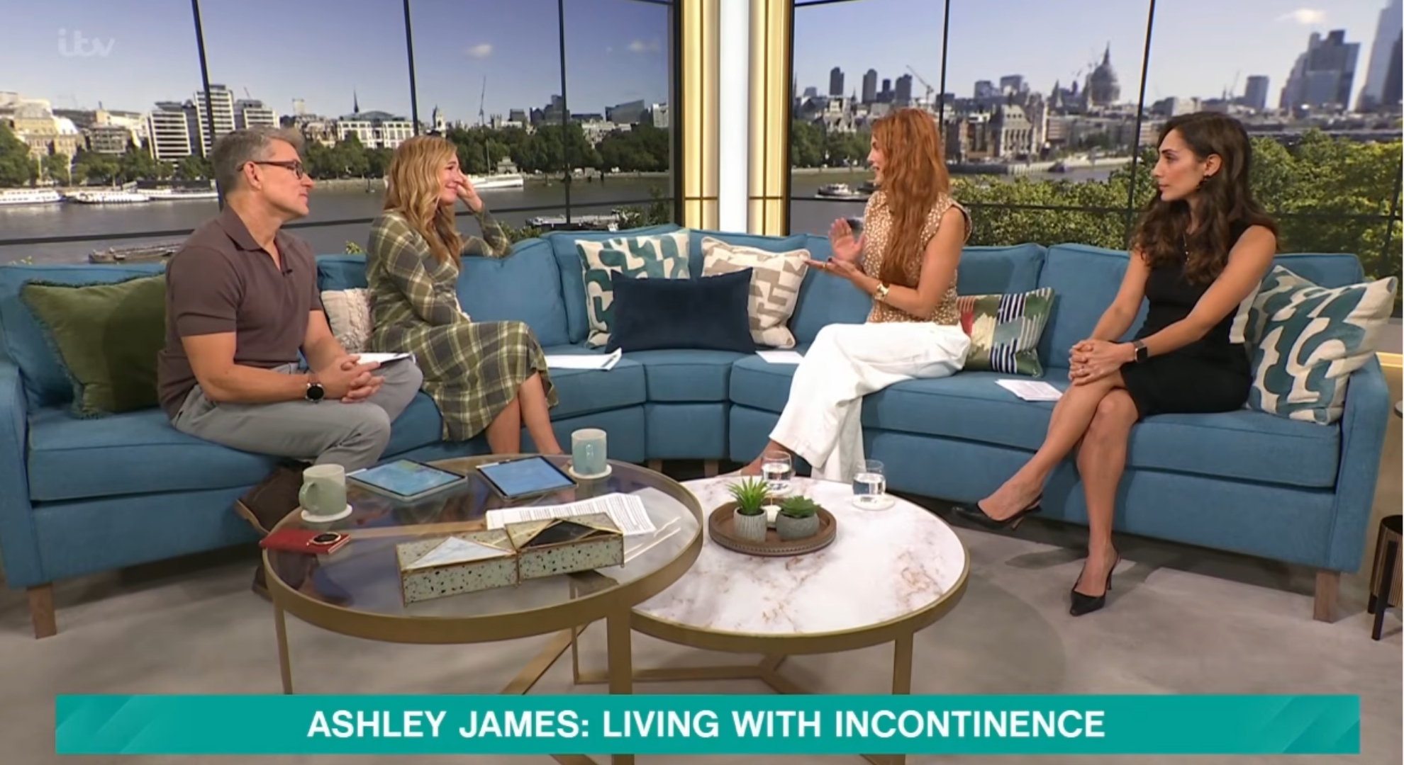 Ashley James on This Morning with Ben Shephard and Cat Deeley