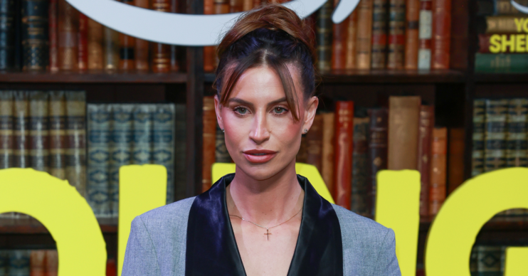 Ferne McCann wears a blazer dress