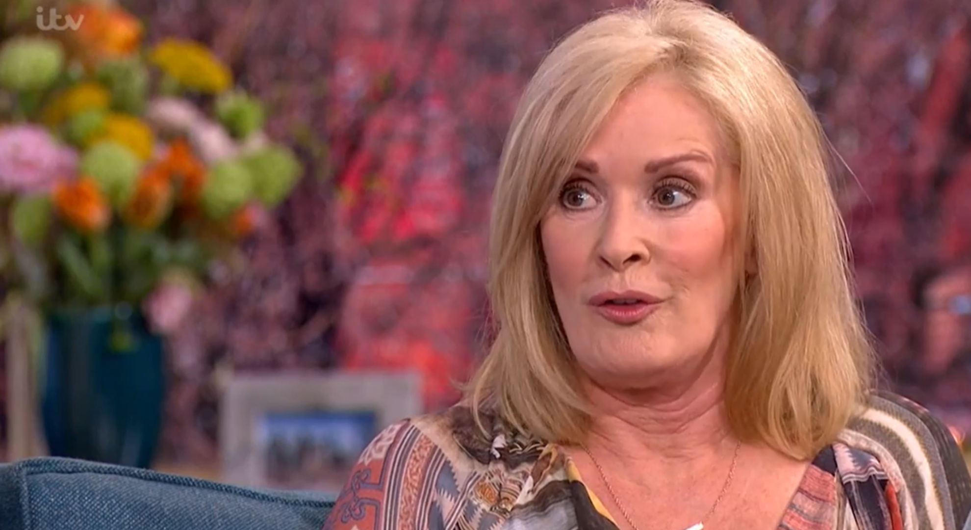 Beverley Callard appears on This Morning