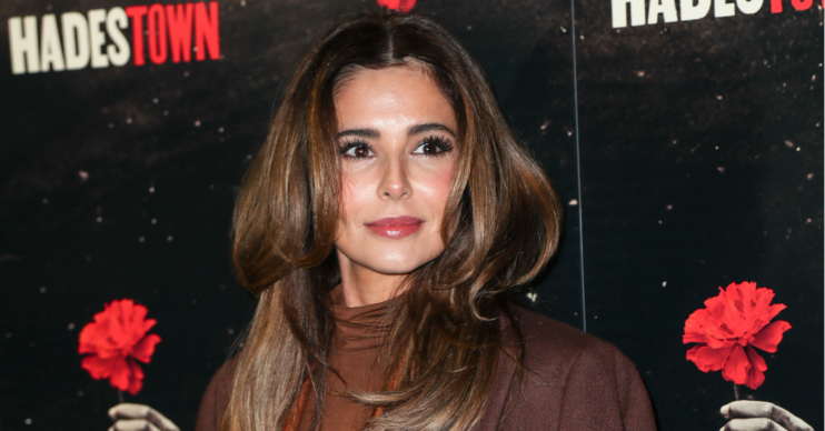 Cheryl wears her hair in layered style