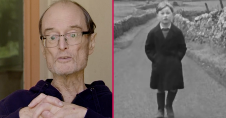 70 Up's Nick as an adult and child