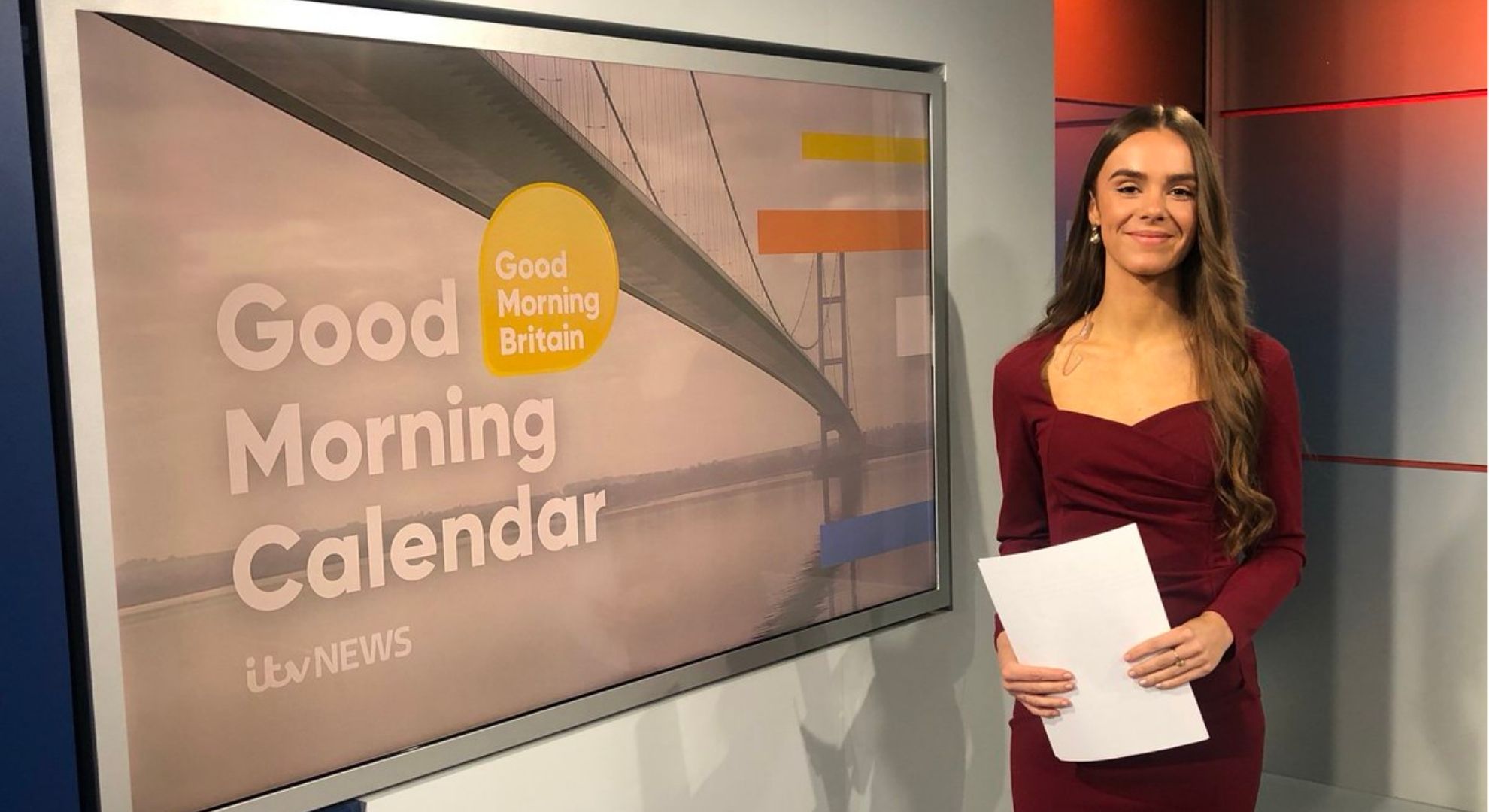 Amelia Beckett on Good Morning Britain
