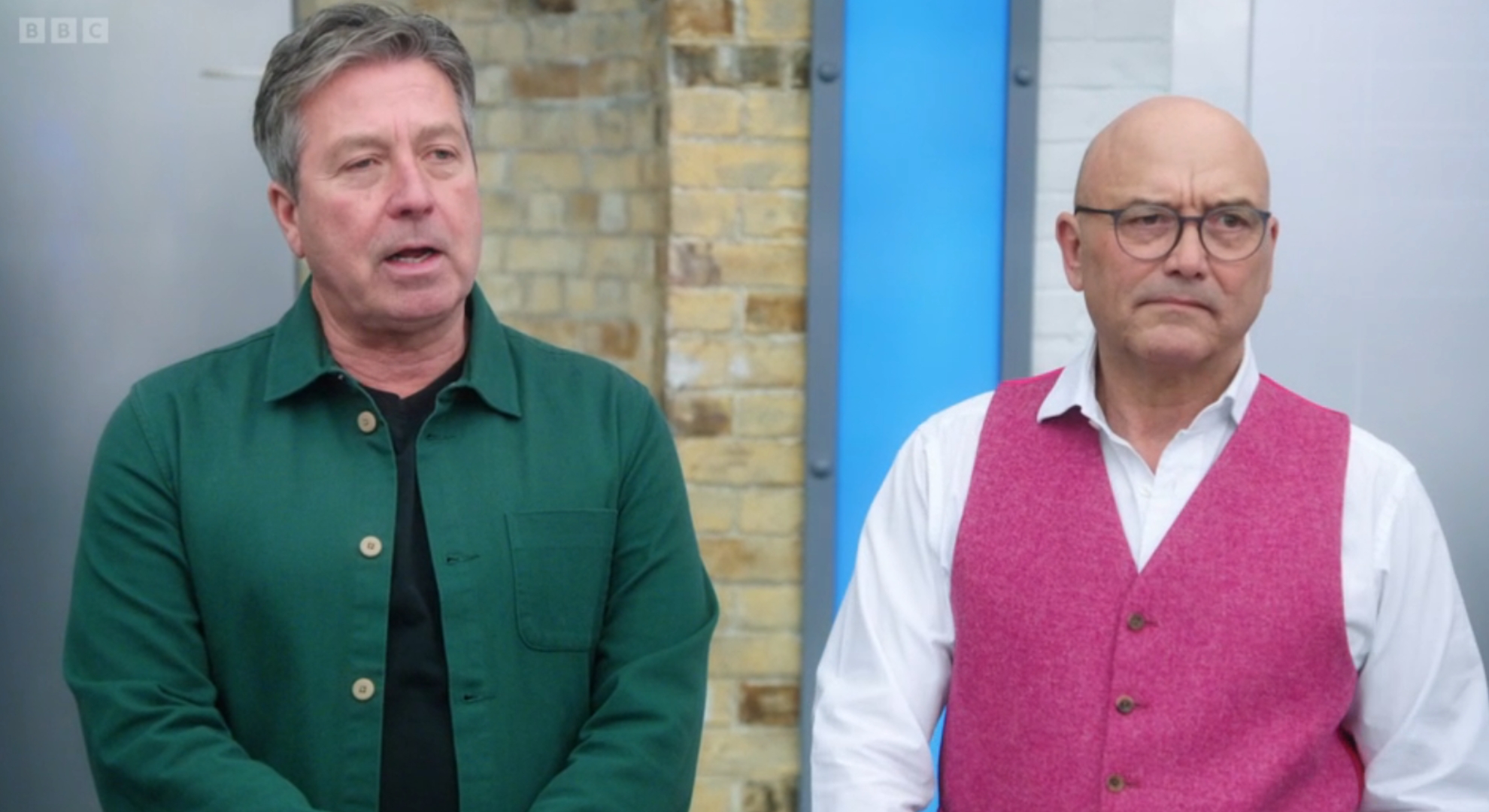 John Torode and Gregg Wallace on MasterChef