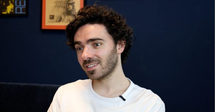 Nathan Sykes smiling