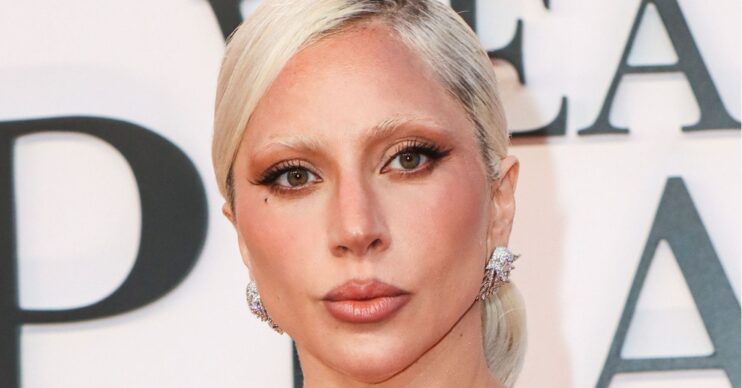 Lady Gaga on the red carpet