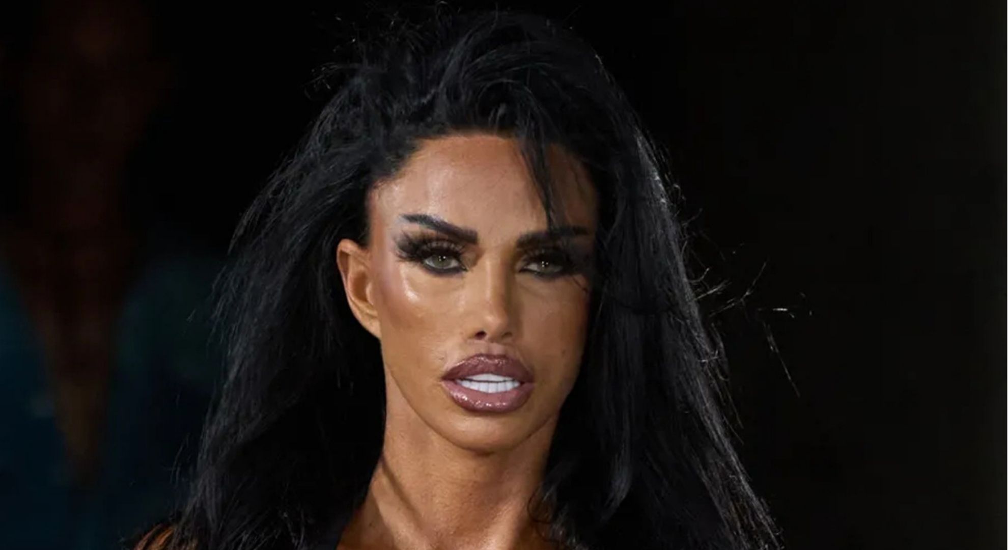 Katie Price reveals results from latest boob job as she walks in London Fashion Week in skimpy outfit