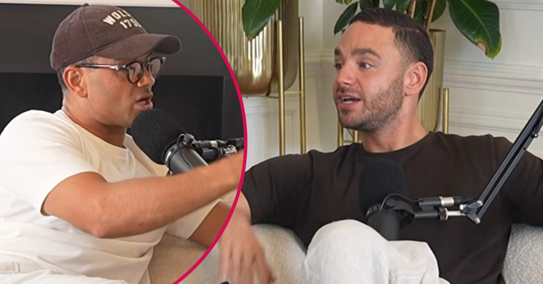 ED composite of Adam and Ryan Thomas on podcast