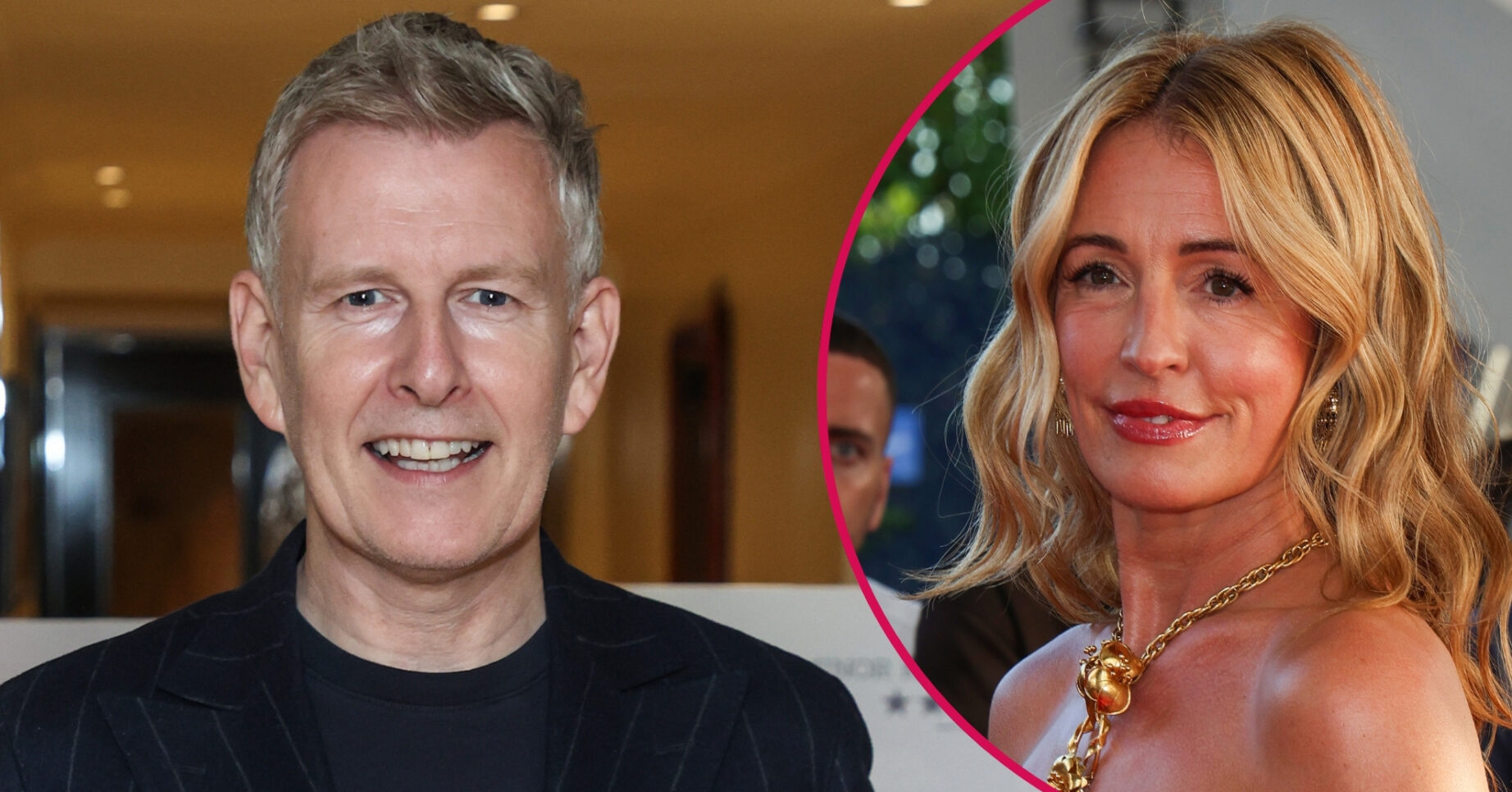 ED composite of Patrick Kielty and Cat Deeley smiling at different events