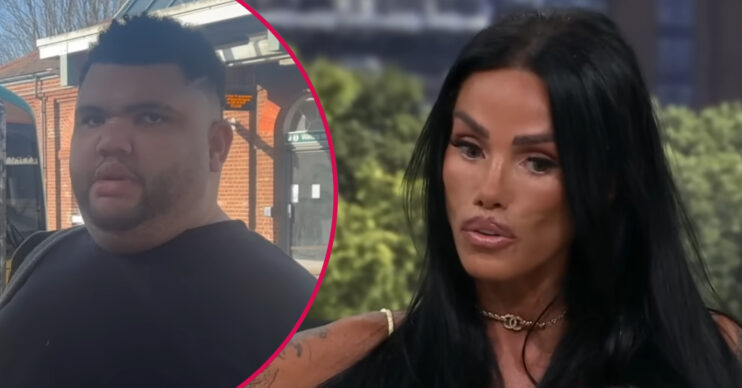 ED composite of Katie Price on This Morning and son Harvey in YouTube vlog